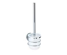 Wenko 21787100 Brosse WC Turbo-Loc, Inox