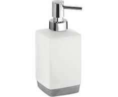 Gedy Lucy Distributeur de Savon, cÃ©ramique, Blanc, 7.3Â x 7.3Â x 17.5