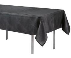 lharmonie du dÃ©cor nappe rectangle 140x200cm scintille noir