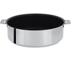 Cristel - S22QE- Sauteuse inox 22cm sans poignÃ©e amovible - Anti-adhÃ©rent Exceliss+ Collection Mutine
