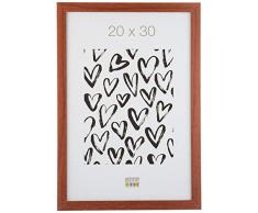 Deknudt Frames S44CH3 Basic Cadre Photo Bois/MDF Brun Clair Fin 20 x 30 cm