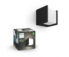 Philips Hue White Applique murale ExtÃ©rieure FUZO en aluminium Noir