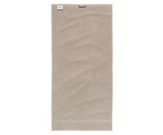 TOM TAILOR Serviette de Douche Unie en Tissu Ã©ponge 100111/900/770, Coton, Sable, 70 x 140 cm