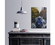 Bonamaison DÃ©coration Murale Impression sur Toile, Dimensions: 50 x 70 Cm - ConÃ§u et fabriquÃ© en Turquie