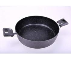 Alluflon 0001850228 Etnea Casserole à 2 poignées - 28 cm