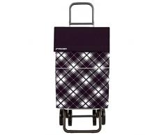 Rolser DML022 2500C Capri Chariot de Courses 4 Roues Noir