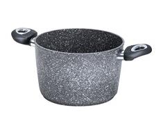 Bialetti Y0C6PT0240 Petravera Madame Marmite Aluminium Gris 40 x 26,2 x 16,6 cm