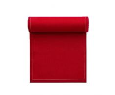 Serviette de table en coton 20x20cm - IdÃ©ale pour fÃªte, anniversaire, cocktail - Rouleau de 25 serviettes - Rouge Carmin