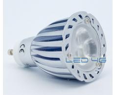 LED 4G 3700682100124 Spot Ampoule LED Blanc Chaud 6 W GU10 230 V