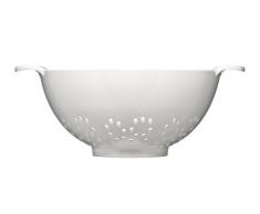 Premier Housewares 0804944 Passoire avec Poignées en Mélamine Blanc
