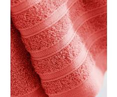 douceur dintÃ©rieur 2 gants de toilette 15x21 cm eponge vitamine corail