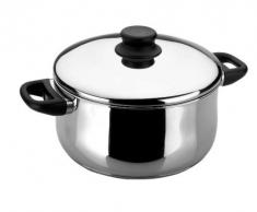 Lacor 14424 Marmite Garinox avec Couvercle 24 cm / 7 Litre
