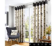 Fusion Idaho Coussin Garni Gris Charbon 43 x 43 x 15 cm, Coton, Charbon, 66x90 (168 x 229 cm)