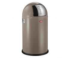 WESCO 175 531-57 Poubelle, Acier Inoxydable, Gris, 63 x 35 cm