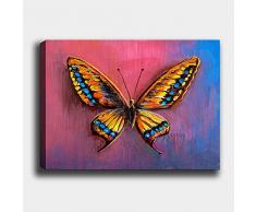 Bonamaison Peinture sur toile, multicolore, 50 x 70 cm - ConÃ§u et fabriquÃ© en Turquie