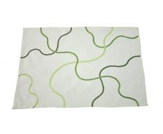 Bellanda Set de Table, Polyester, Sekt/grÃ¼n, 35x50