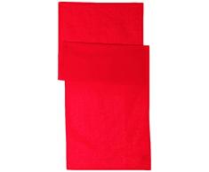Today - 257551 - Chemin de table Coton - 50 x 150 cm - Rouge (Pomme damour/Rouge)