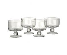 Artland Simplicity Service de 4 Coupes à Glace Individuelles