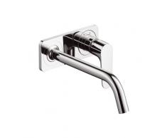 Hansgrohe - Mitigeur lavabo encastre avec plaque chrome hansgrohe rohe 34115000