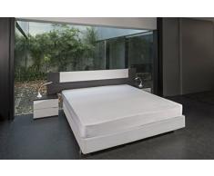 Bsensible Tencel Drap housse protecteur pour lit articulÃ© pied et tÃªte Blanc 90+90 x 200