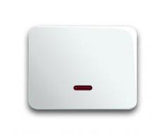 Busch-Jaeger 6543-24G-102 Élément de commande avec ampoule néon Couleur : albâtre/blanc studio