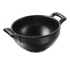 Revol 647569 Mini Bol A Mixer, Porcelaine, Noir Effet FontÃ©