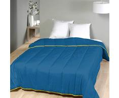 laurentmortreux Couette Bleu PÃ©trole 220x240-Chaude, Polyester, 220x240