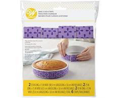 Bandes pour Cuisson Uniforme, Enveloppe de Moule, 6 pièces