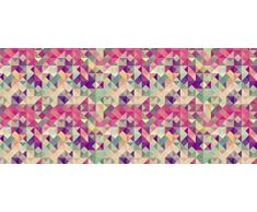 Papier Peint dÃ©co poster COULEUR TRIANGLE 3 x 2,70 m | DÃ©co et photo murale XXL QualitÃ© HD Scenolia