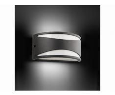 FARO BARCELONA JLE5054165 Applique Extérieure, Aluminium, Gris