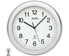 AMS Uhrenfabrik F5956 Horloge, Verre, Silver, 30 x 5 x 270 cm