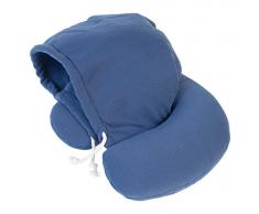 Daydream Daydream - Coussin de Nuque avec Capuche - Bleu