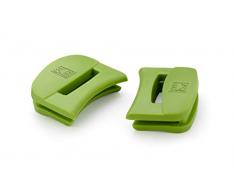 BRA Prior Lot de 2 poignÃ©es en silicone pour fer Ã repasser Vert 40 cm