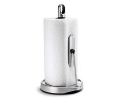 simplehuman, port-essuie-tout avec bras de tension, grand, acier inoxydable brossÃ©