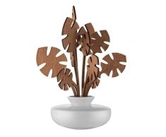 Alessi The Five Season MW64 3S W Diffuseur de Parfum pour Ambiance à Feuille Porcelaine et Acajou Blanc Taille Unique