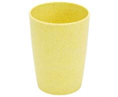 Magu 132 461 Gobelet, Fibre de Bambou/Bois/FÃ©cule de CÃ©rÃ©ale, Jaune, 28 x 28 x 8 cm