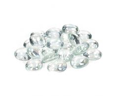 Efco pépites de Verre décoratives irisé 13â15 mm Cristal Clair, Lot DE 35