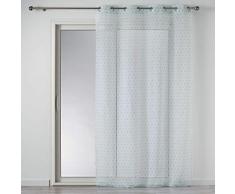 douceur dintÃ©rieur panneau a oeillets 140x240 cm voile constelline bleu