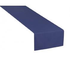 Tom Tailor 575432 T-Dove Chemin de Table Coton Bleu 50 x 150 cm