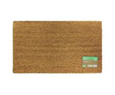 JVL Manor - Tapis de porte Ã dossier en latex naturel de coco, plastique / vinyle, couleur alÃ©atoire, 40 x 70 cm
