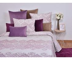 MI CASA Malva 200 x 270 boutis ISI (105) + 1 FC 50 x 70 cm, Coton, 50% Polyester