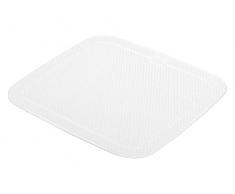 Kleine Wolke Tapis de Douche Samoa-Plus 55x55 cm Blanc, TPE, 20x20x5 cm