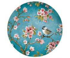 Easy Life 324BLOS Blossom COFFRET 1 ASSIETTE DESSERT D19CM EN BONE CHINA, Multicouleur