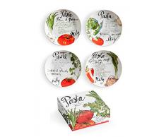 Pasta Italiana Service de 4 ramequins à Sauce