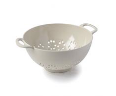 Zeal Passoire Petite (15,2Â cm/15Â cm), MÃ©lamine, crÃ¨me, 19.5Â x 15Â x 7.5Â cm