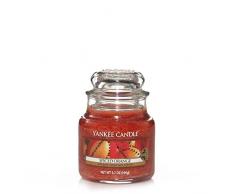 Yankee Candle bougie petite jarre, « Orange épicée »