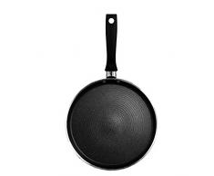 BALLARINI 932t de 0.25 Positano Crêpière avec spatule, Aluminium Noir, 43,5 x 26 x 2,3 cm