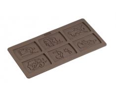 Lurch 65019 FlexiForm Moule à spéculos flexible Motif crèche 15 x 30 cm Marron