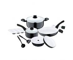 Renberg Manhattan - Sets de poêles et casseroles Aluminium pressé revêtement céramique Bon pour linduction