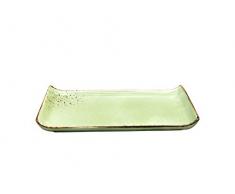 Creatable Vert 22083 Nature Collection Plaque de Barbecue Grès 33 x 16,5 cm